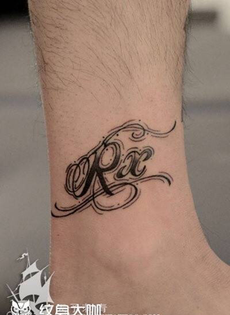 西安天予刺青文字图腾作品合集纹身图片_西安字符几何图腾成品原创纹身图案