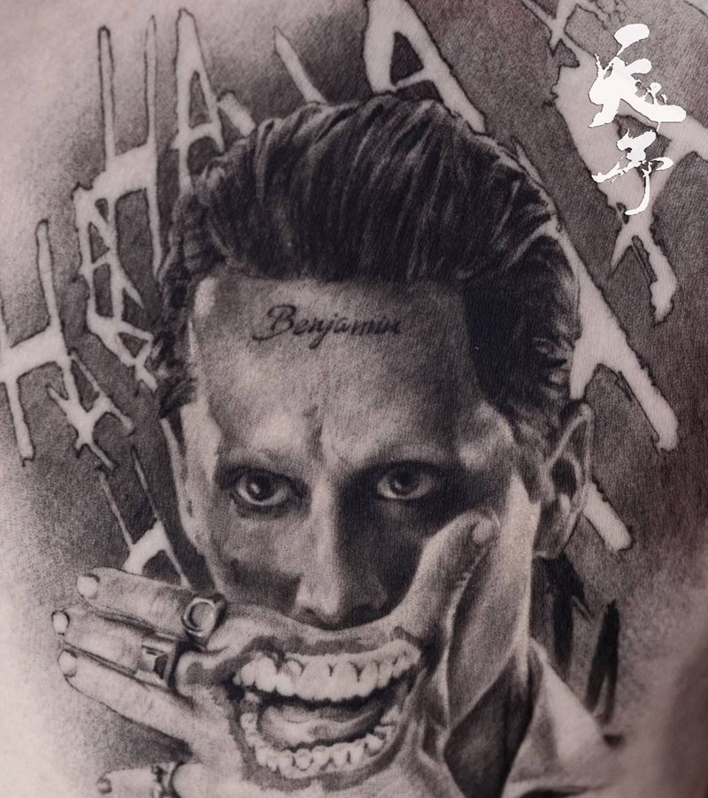 西安天予刺青写实作品纹身图片_欧美写实纹身图案