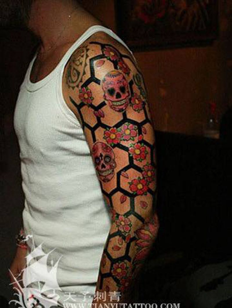 西安天予刺青彩色作品合集纹身图片_西安彩色成品原创纹身图案