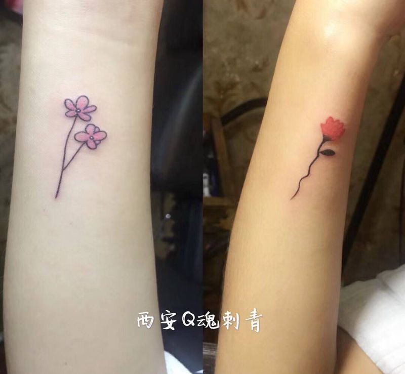 小清新纹身图片