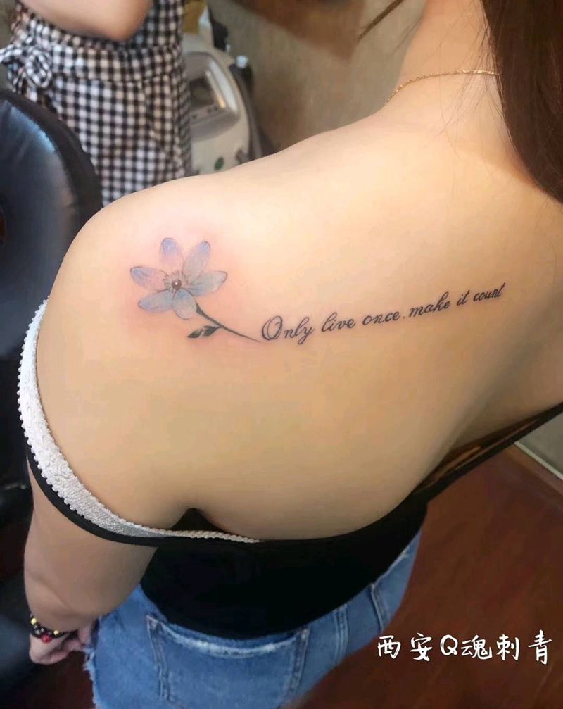 小清新  本人作纹身图片