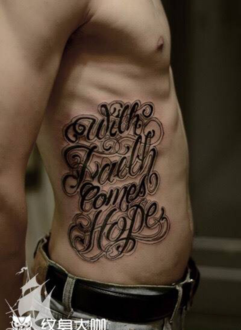 西安天予刺青文字图腾作品合集纹身图片_西安花体字图腾字符原创成品纹身图案