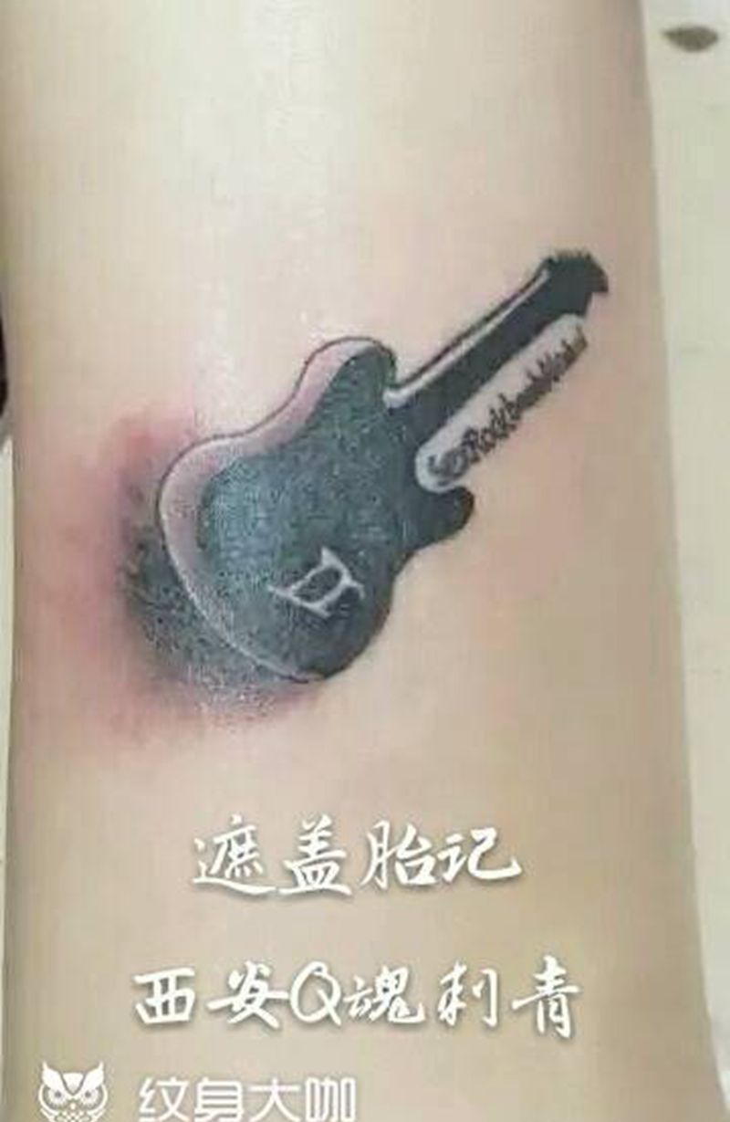 遮盖胎记纹身图片