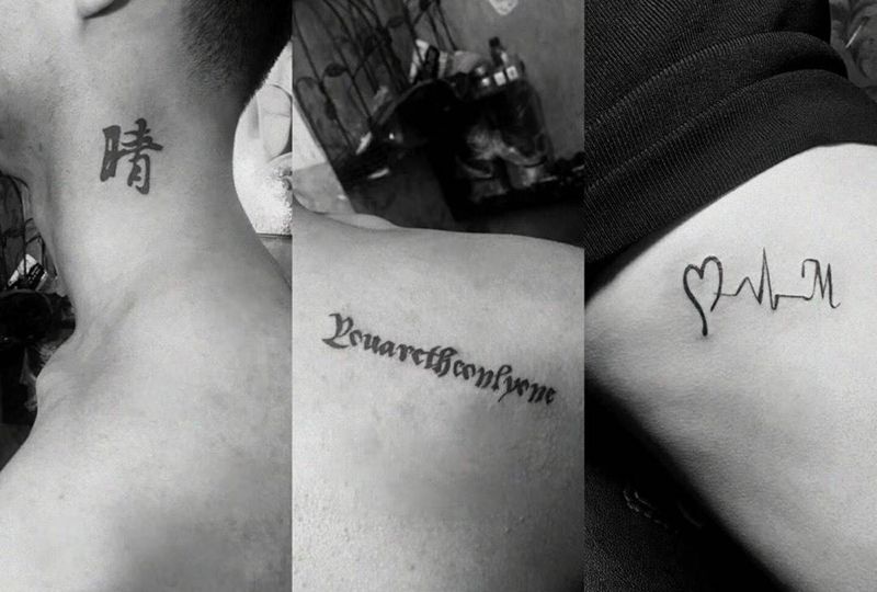 字体纹身图片