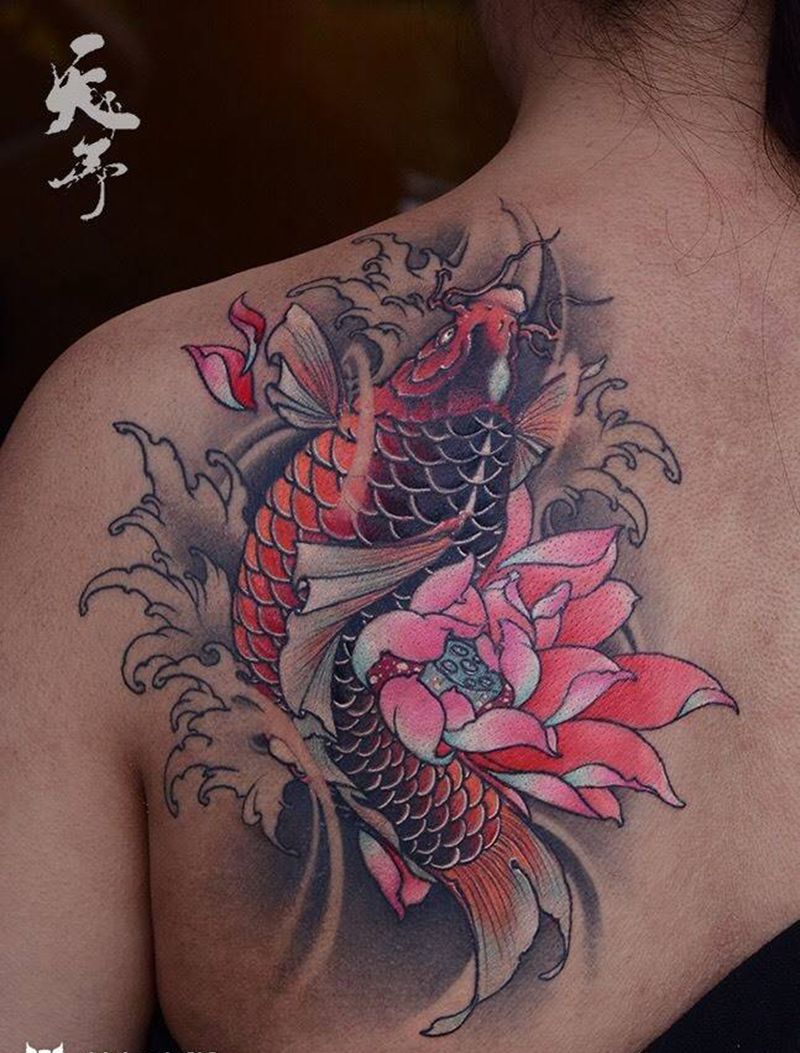 西安天予刺青传统作品纹身图片