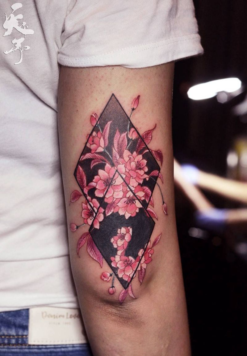 西安天予刺青彩色作品纹身图片