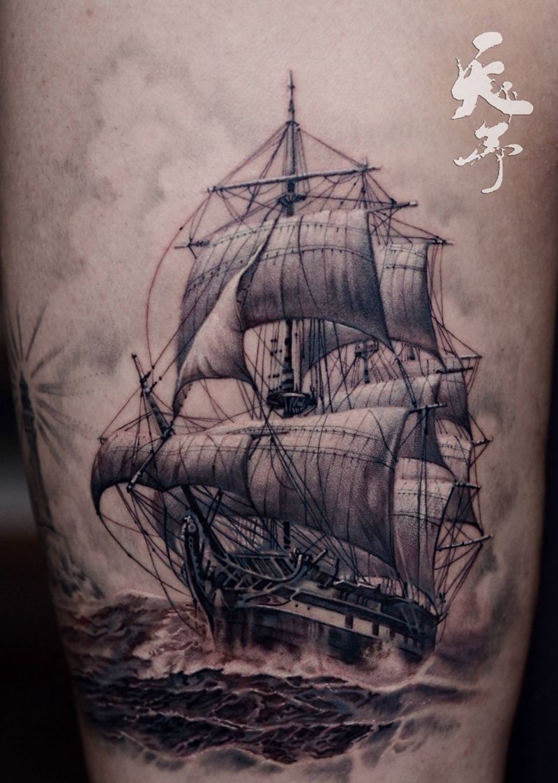 西安天予刺青写实作品纹身图片