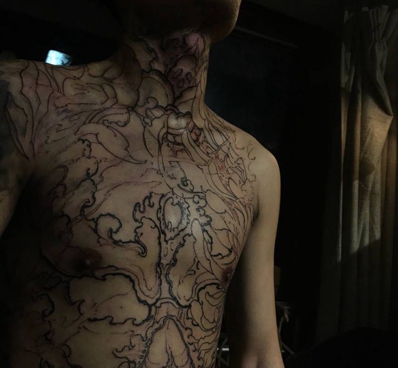 嘎巴拉纹身图片