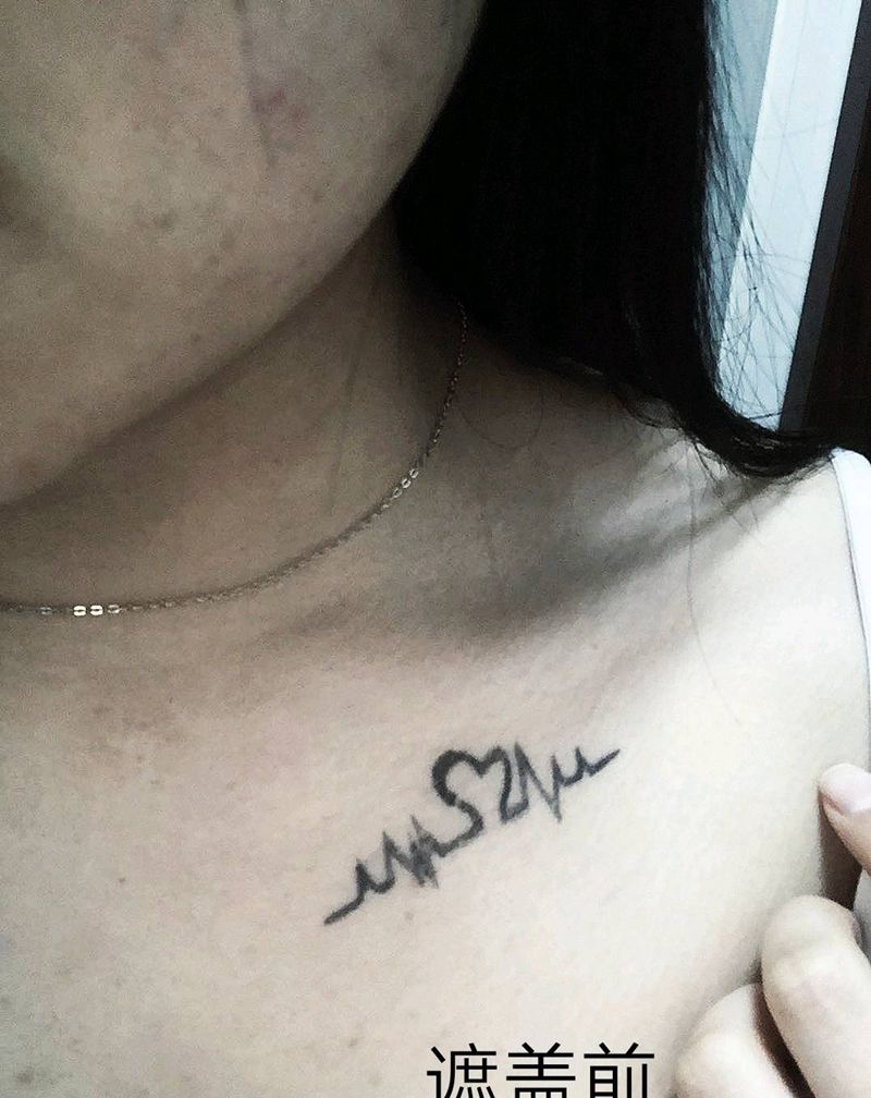 遮盖纹身图片_颈部纹身图案