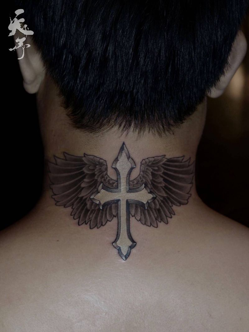 西安天予刺青彩色作品纹身图片