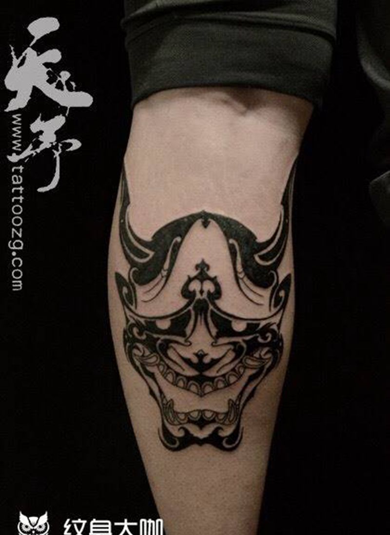 西安天予刺青文字图腾作品合集纹身图片_西安图腾字符原创成品纹身图案