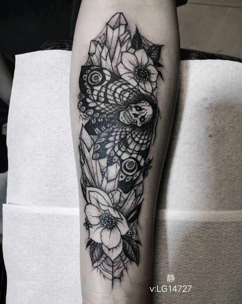 暗黑纹身图片_手臂纹身图案