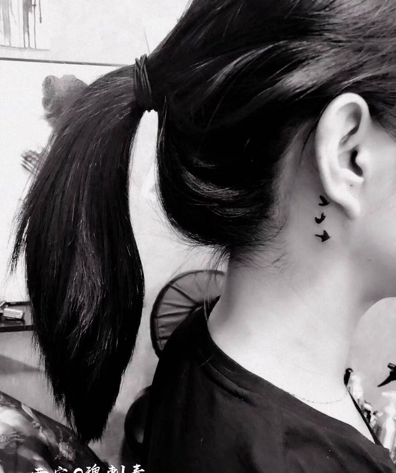 小清新纹身图片