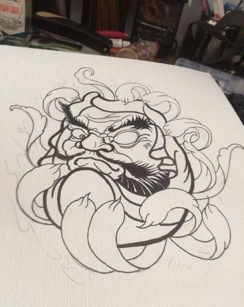 没事就画画  有空在弄纹身图片