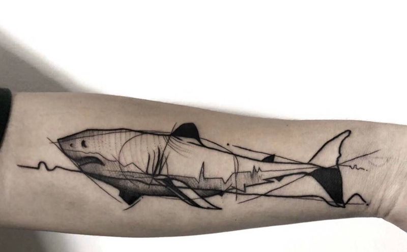 鱼纹身图片
