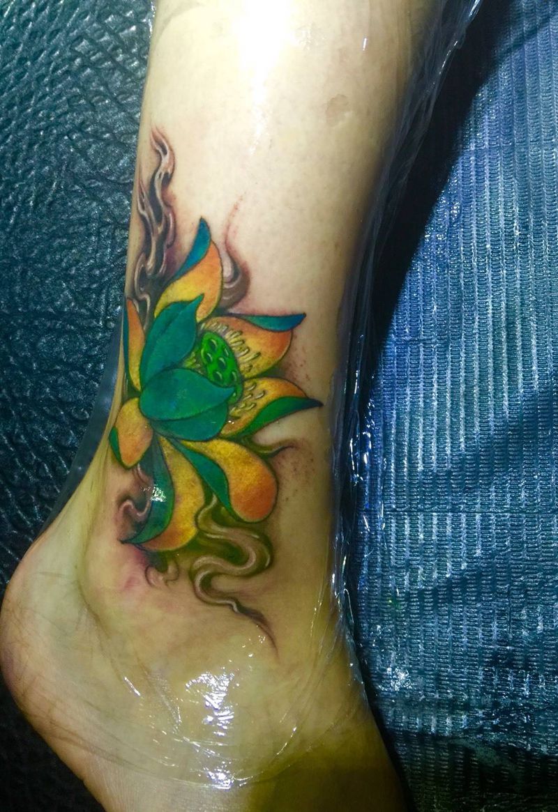 修改覆盖纹身两个纹身图片_西安西安刺青修改手稿成品手臂国画写实纹身图案