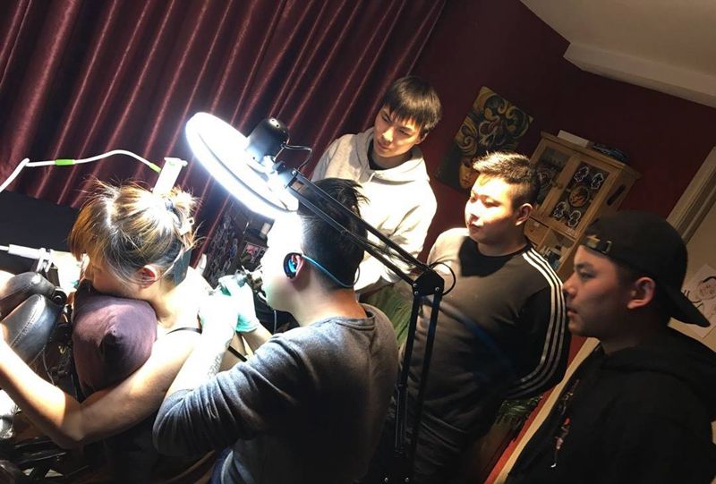 修改升级老纹身纹身图片_西安清新小修改肖像成品手稿纹身图案