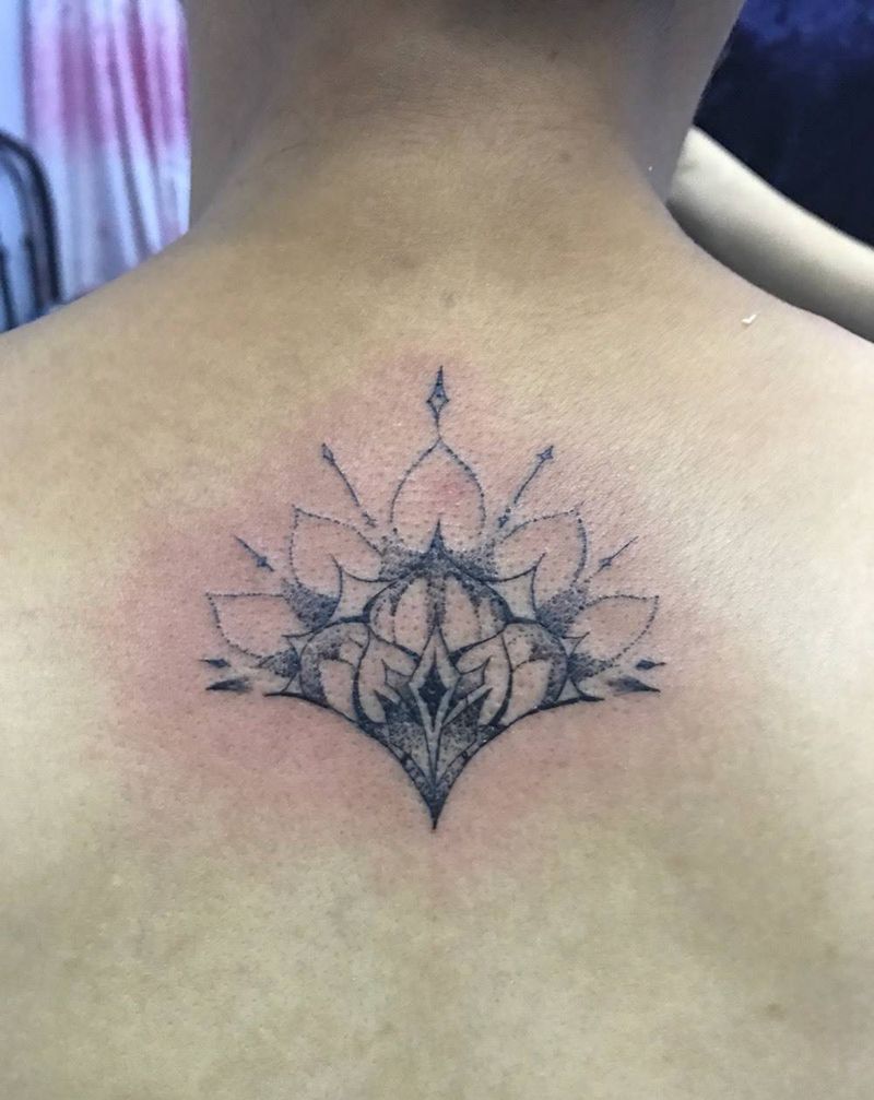 梵了个花花 点刺纹身图片