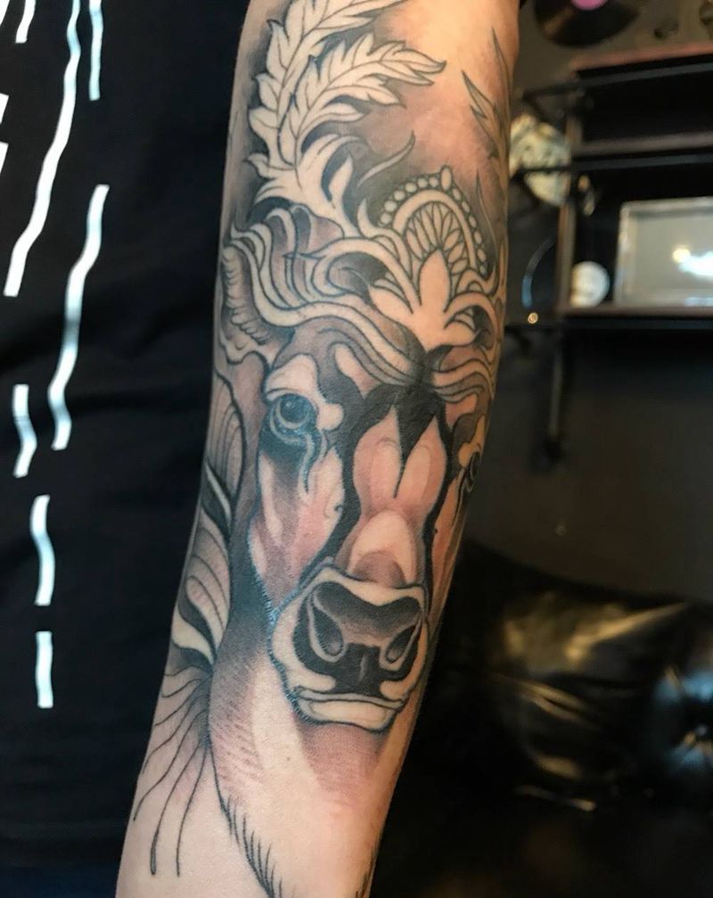 花臂部分纹身图片