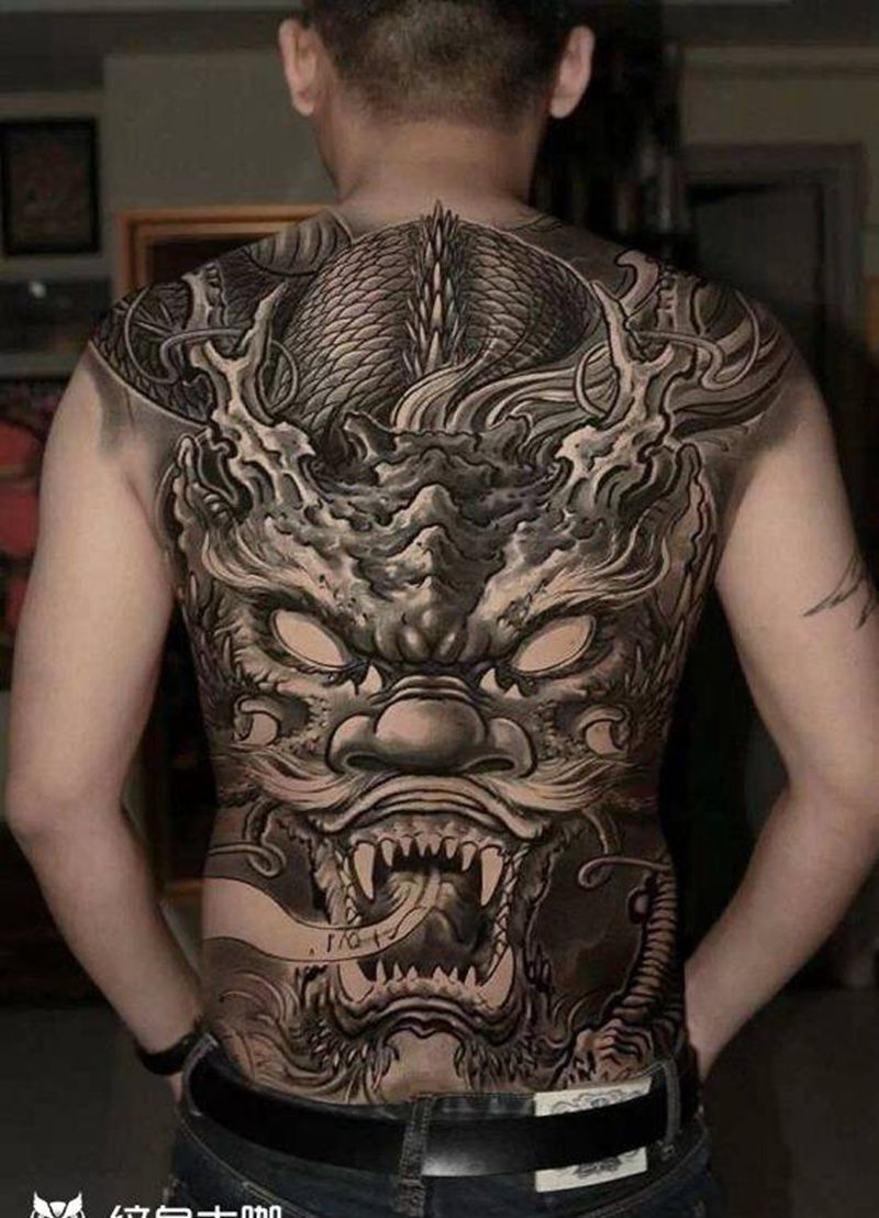 西安纹身#同道堂ps纹身效果图纹身图片_西安西安刺青手稿成品欧美传统宗教图腾原创修改纹身图案