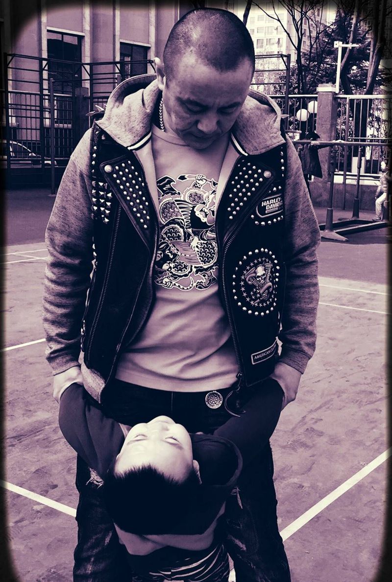 纹身师更是哈雷骑士纹身图片_成品手稿传统人物原创教学培训文玩纹身图案