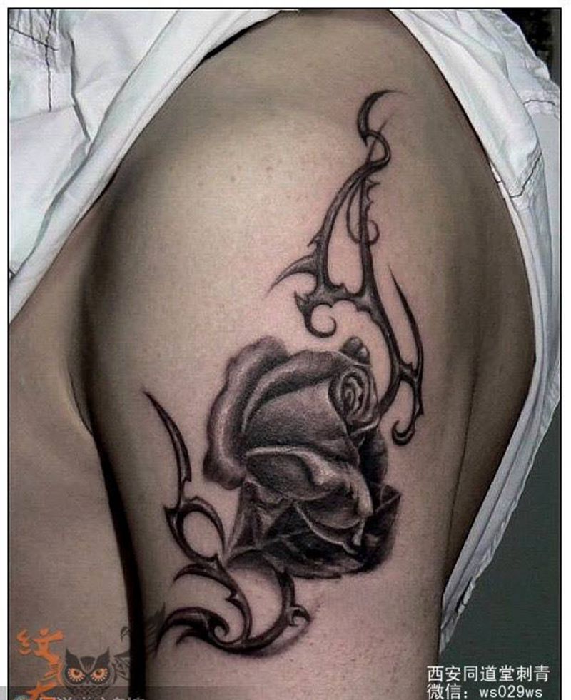 同道堂刺青部分小纹身作品纹身图片_清新写实传统原创宗教鬼神动物图腾西安西安刺青纹身图案