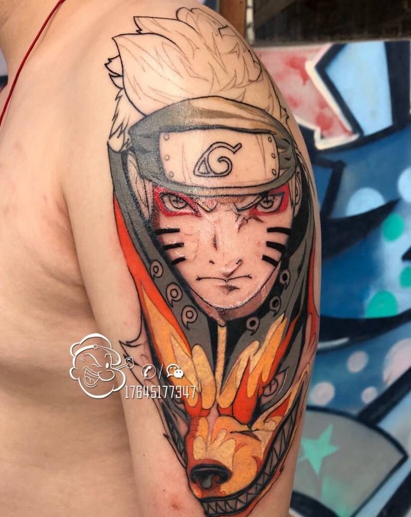 Kulama Naruto纹身图片