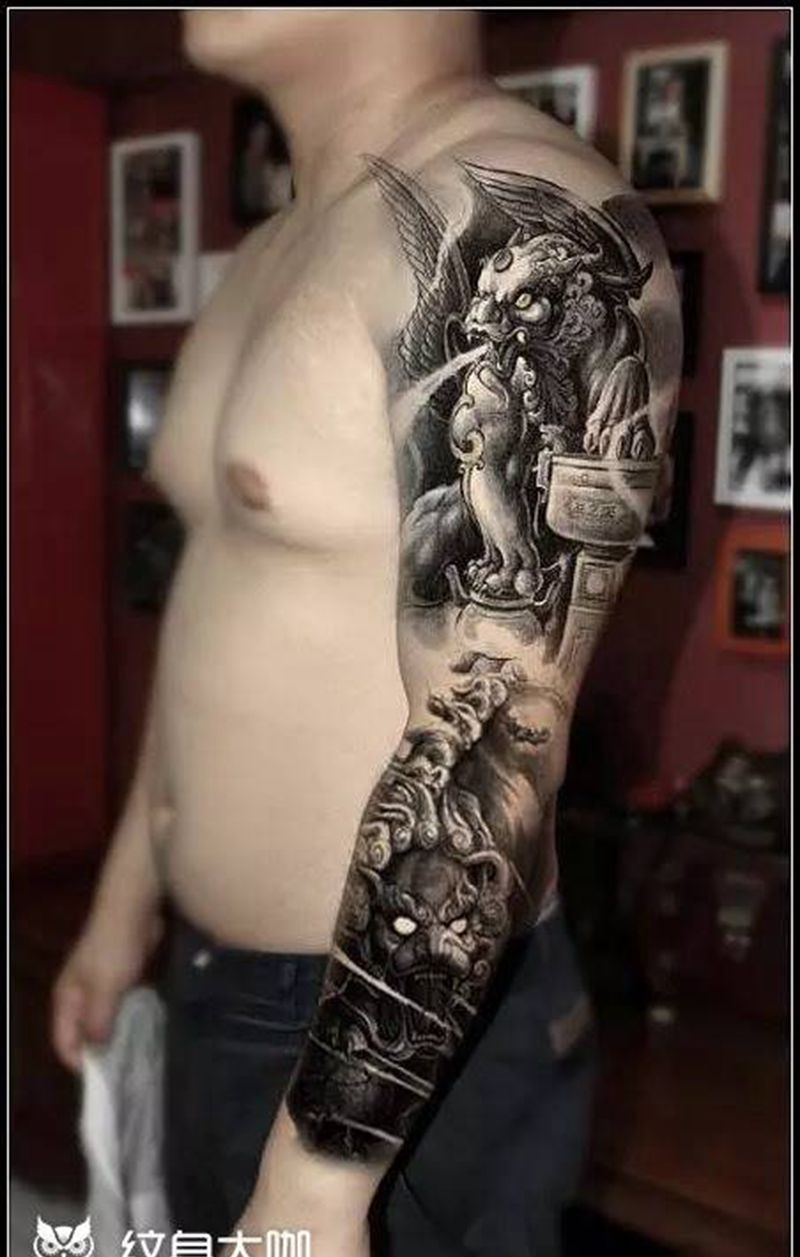 西安纹身#ps纹身效果图纹身图片_西安西安刺青人物欧美传统写实肖像手稿原创修改纹身图案