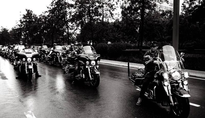 我的二爷重机！西安哈雷俱乐部！纹身图片_西安刺青西安成品人物纹身图案