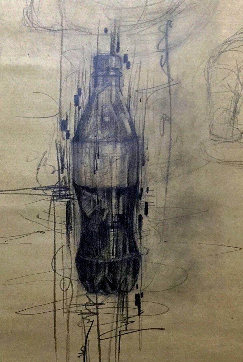 教徒弟们画速写纹身图片_西安修改西安刺青学习写实手稿原创纹身图案