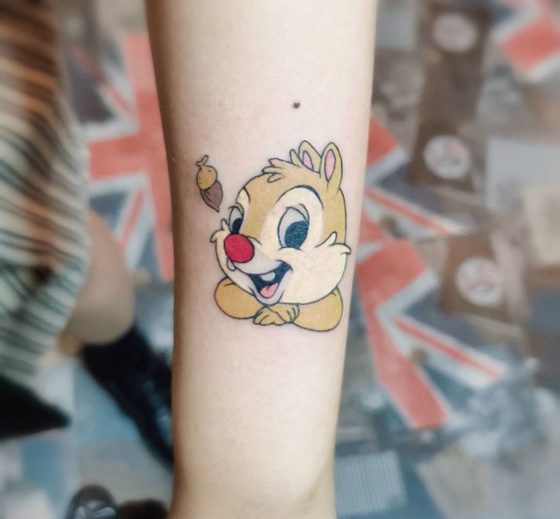 情侣纹身纹身图片_New School纹身图案