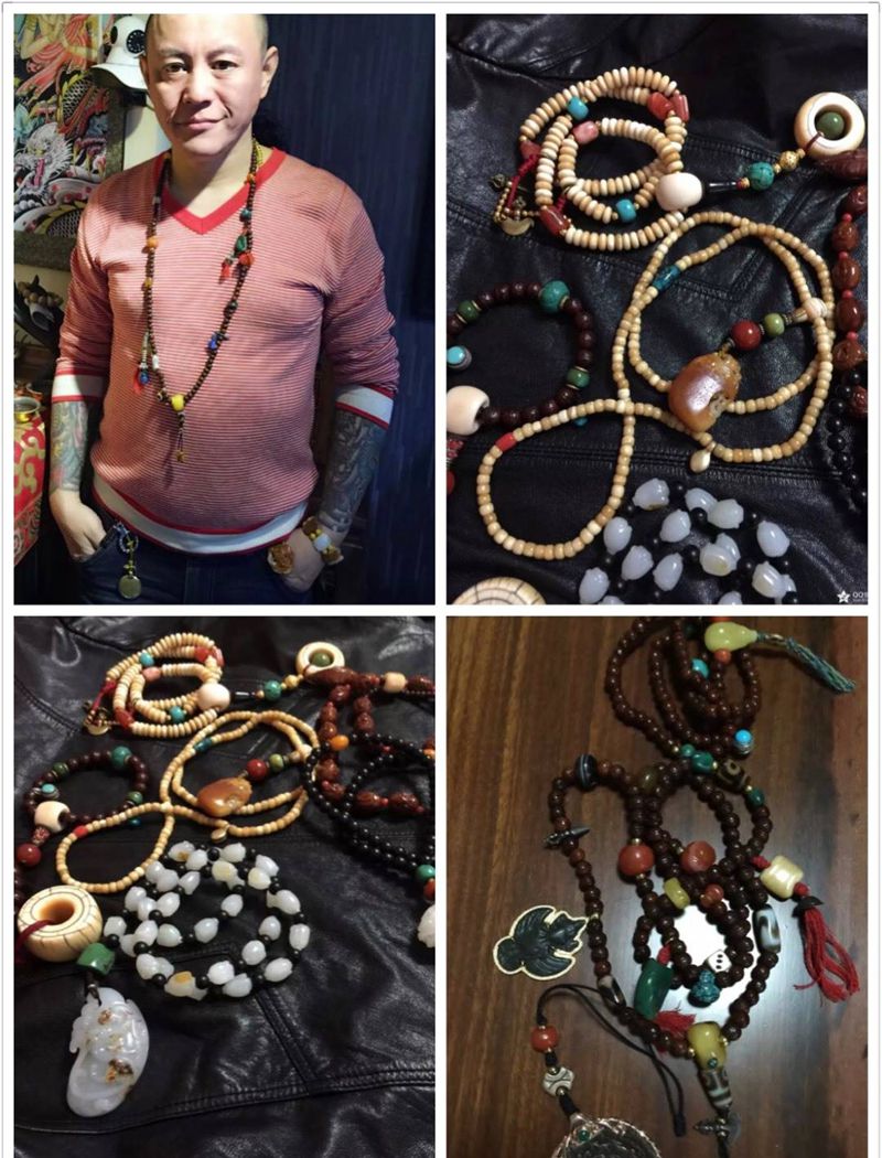 文身师爱文玩！纹身图片_培训同道堂文玩原创手稿成品插画纹身图案