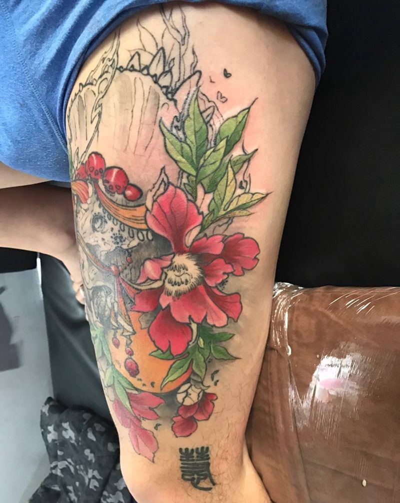 继续完善纹身图片