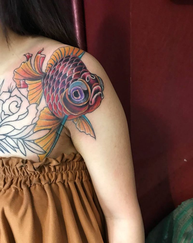 花胸纹身纹身图片_西安西安刺青西安改传统动物原创手稿成品纹身图案