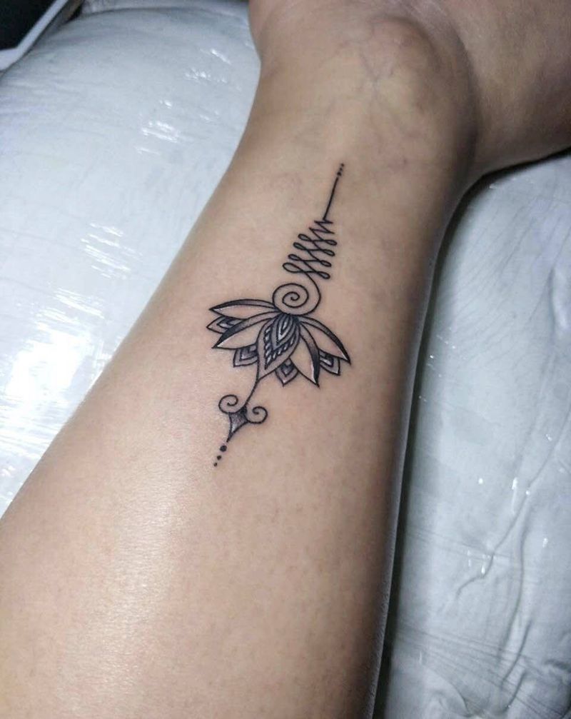 我也可以很清新纹身图片