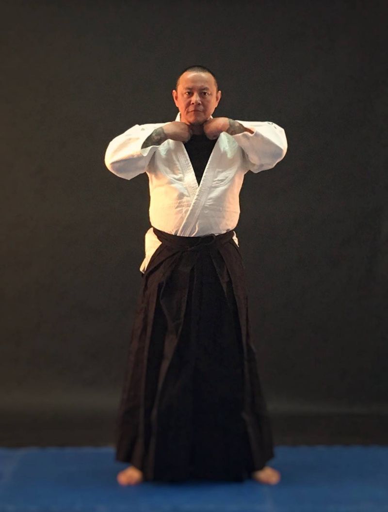 古流柔术！纹身图片_西安修改肖像手稿成品插画原创人物纹身图案