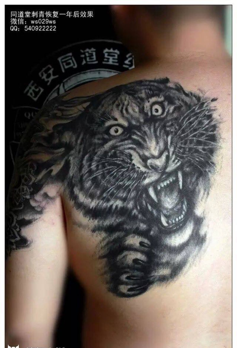 西安纹身#小纹身作品！纹身图片_西安西安刺青人物动物鬼神传统欧美原创修改纹身图案