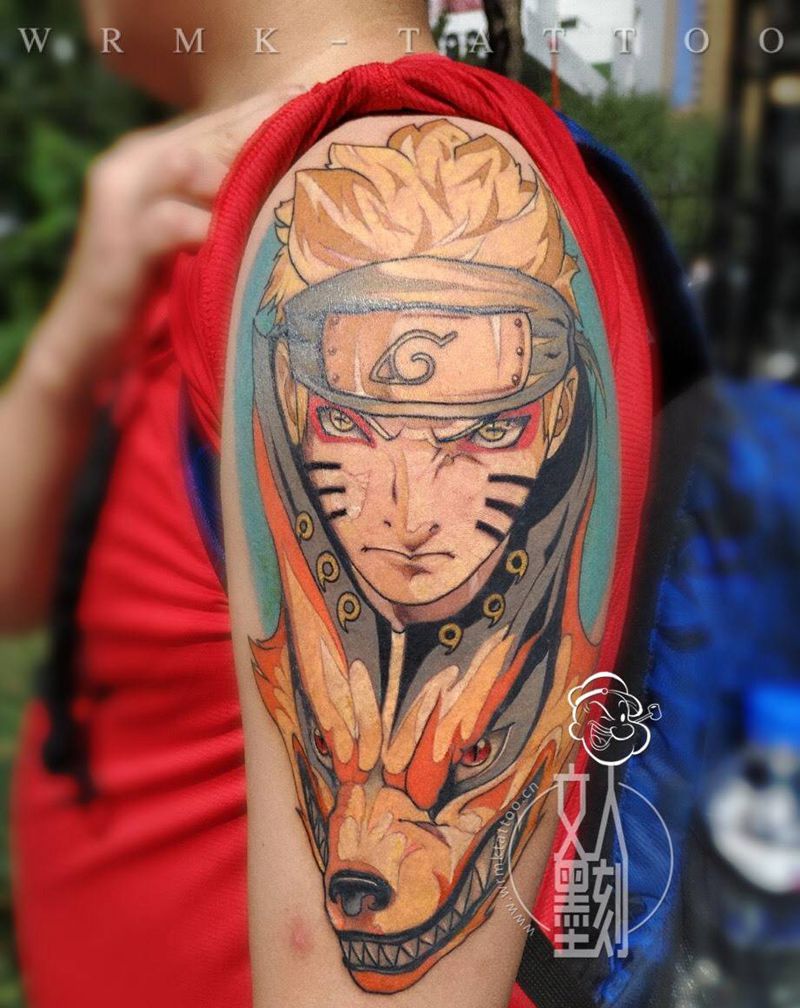 Kulama Naruto纹身图片