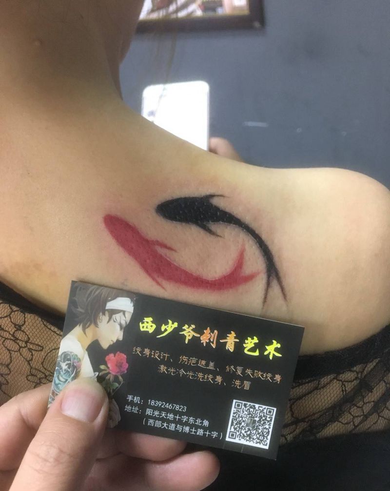 金鱼纹身图片