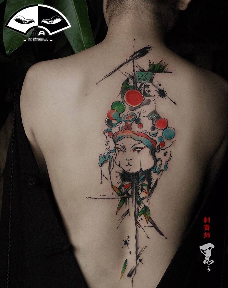 兔先生纹身图片