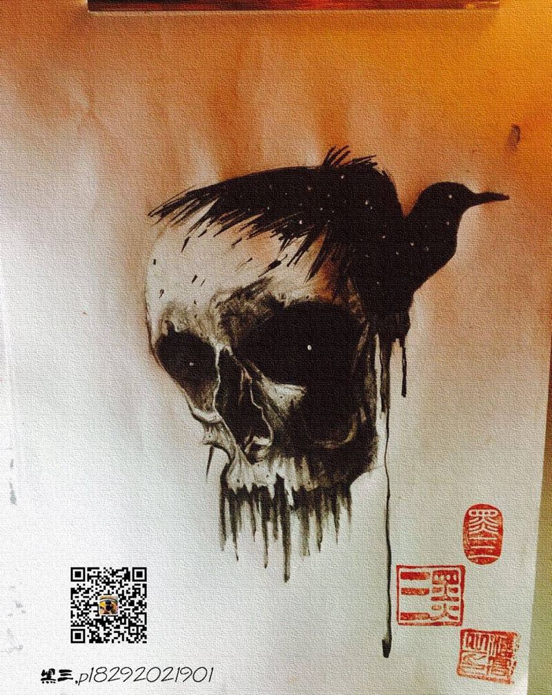 星坠，纹身图片