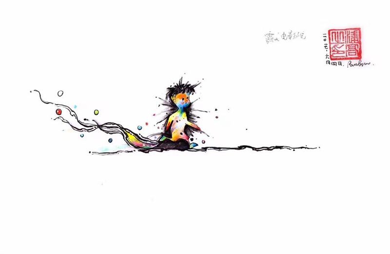 阿婆说纹身图片