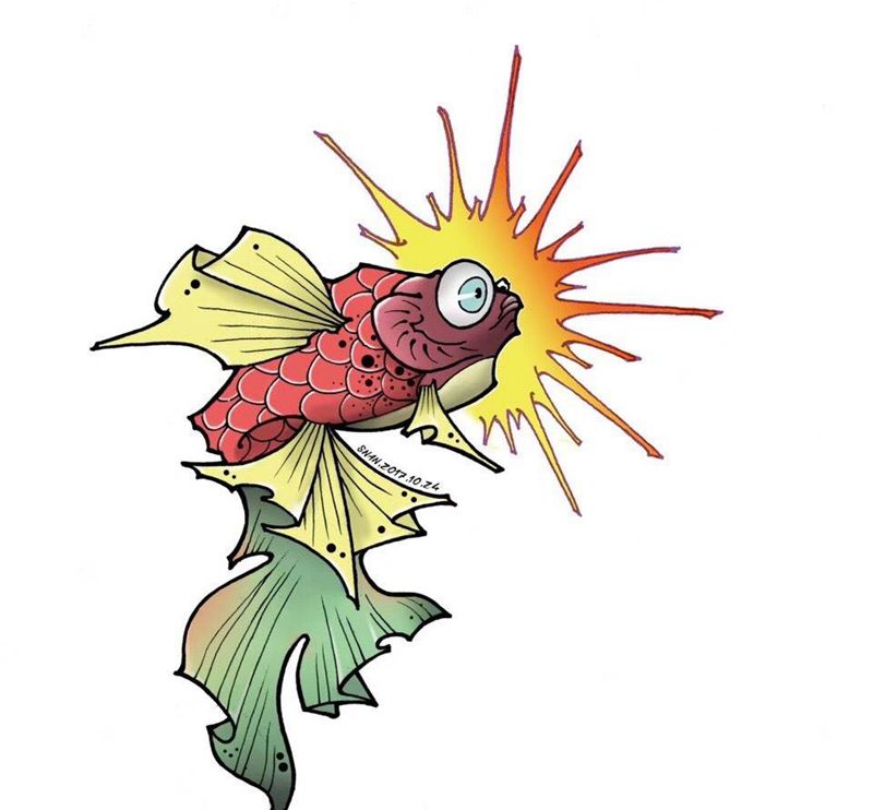 school纹身图片_手稿手部脚部手臂背部腿部肩部欧美原创动物纹身图案