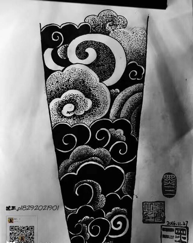 《云臂》纹身图片