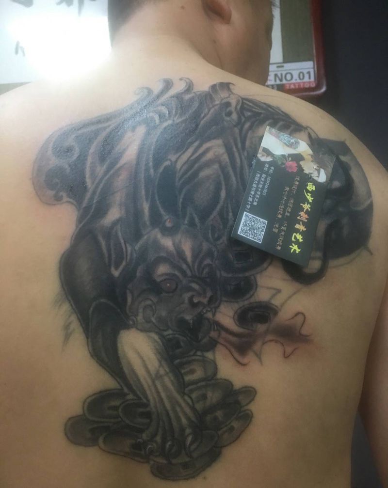 貔貅纹身图片