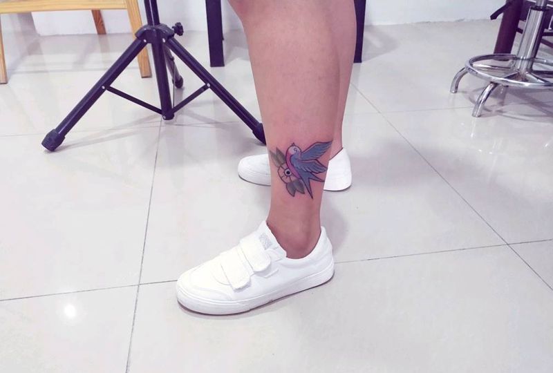 女士小图纹身图片