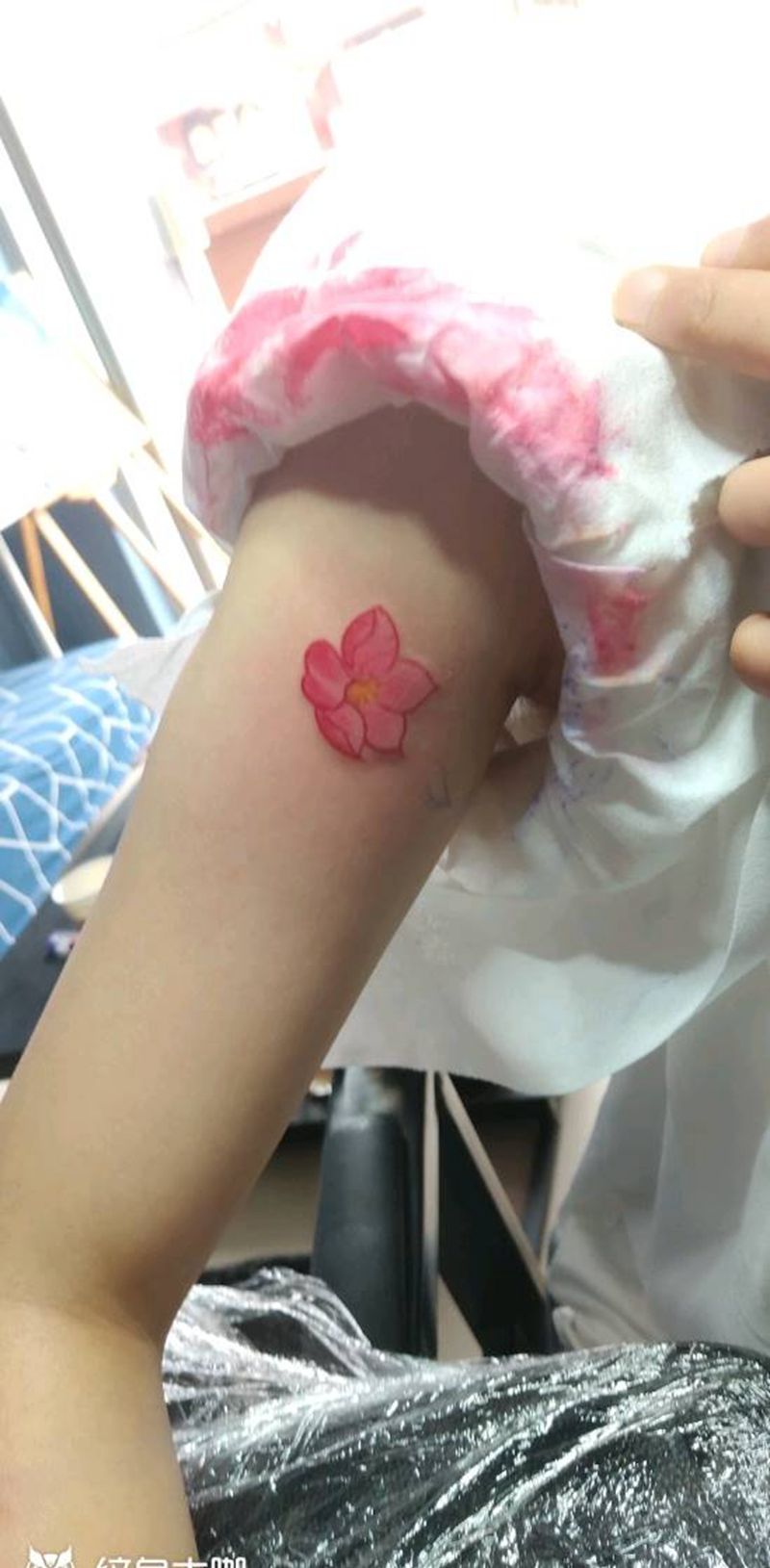 小花纹身图片_手臂纹身图案