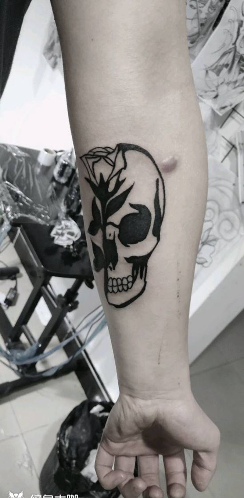 小臂图纹身图片