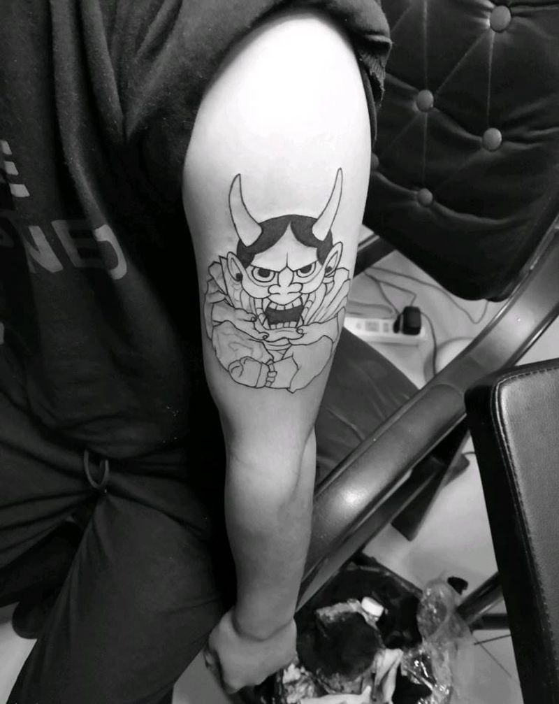 小班若遮盖纹身图片