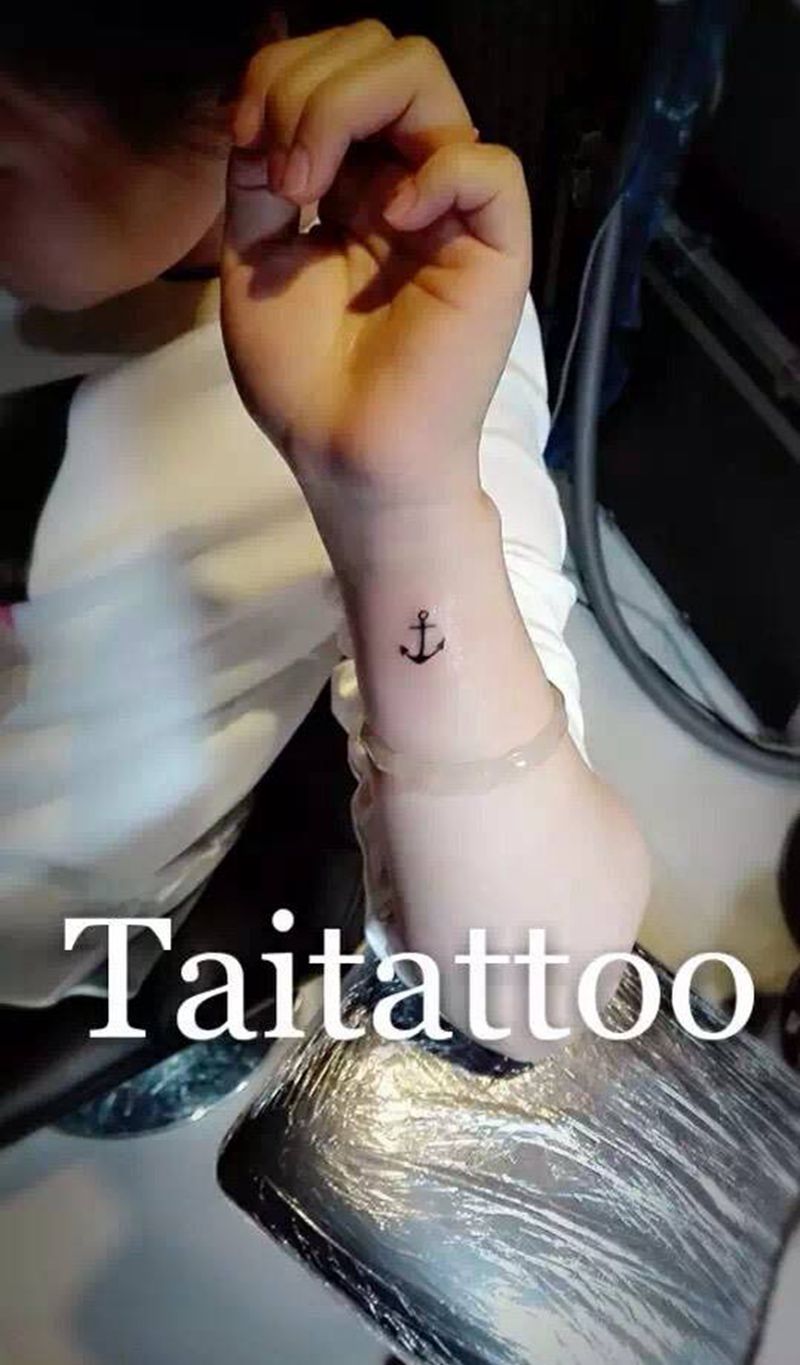 船锚纹身纹身图片